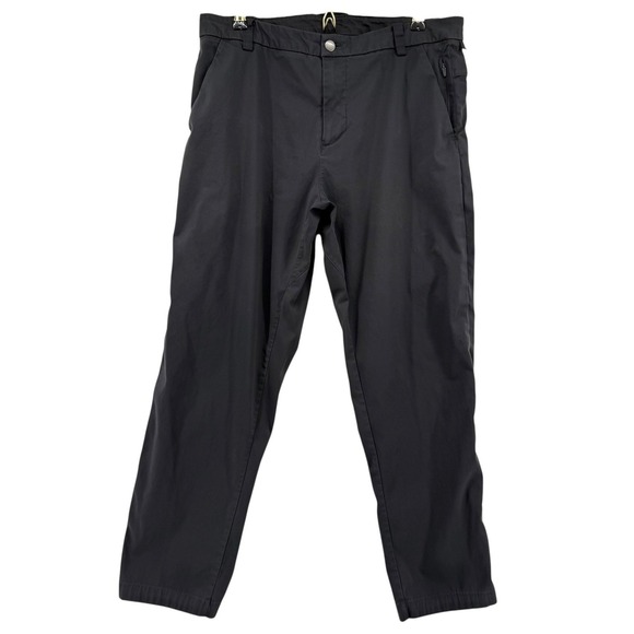 lululemon athletica Other - Lululemon Mens Size 33 Commission Pant Classic "Swift Cotton" Melanite Gray